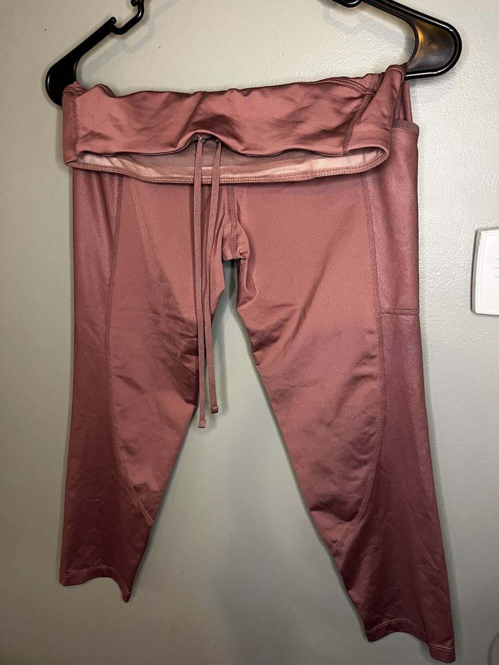Nike Dri-FIT Luxe Racer Crop Leggings Women's Size XS - Picture 3 of 5